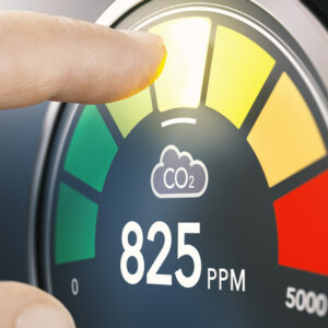 ir quality measurement. CO2 monitor.