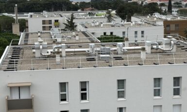 Installation d'une ventilation pour 320 logements